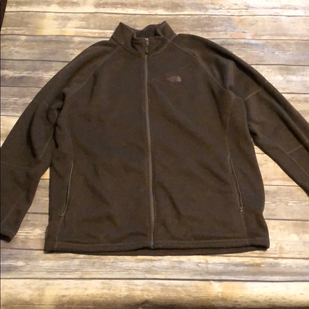 North Face Full Zip Sweater